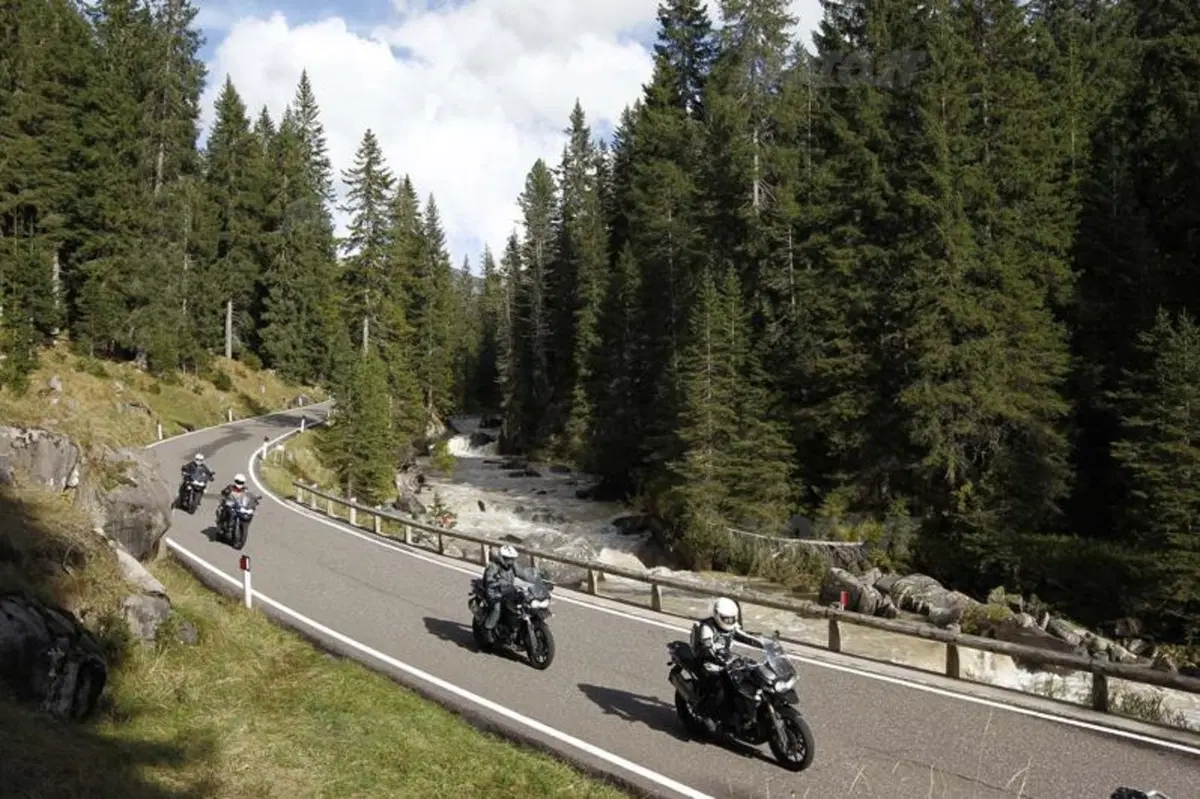 Nuova Triumph Tiger Explorer: sulle Dolomiti con la maxi di Hinckley (34)