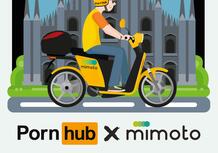  “A Ride With Pornhub: una corsa gratuita sugli scooter elettrici MiMoto