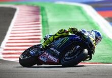 MotoGP 2020. GP di San Marino e della Riviera di Rimini. FP3: Valentino Rossi primo davanti alle altre Yamaha