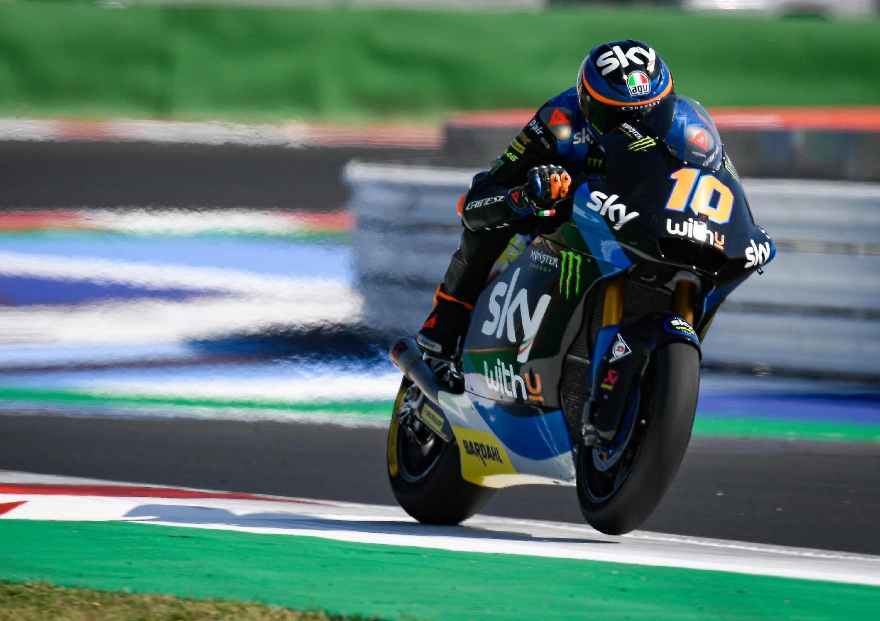 MotoGP 2020. GP di San Marino e della Riviera di Rimini, Moto2: tripletta tricolore