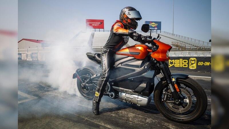 Harley-Davidson LiveWire batte il record di velocit&agrave; [VIDEO]