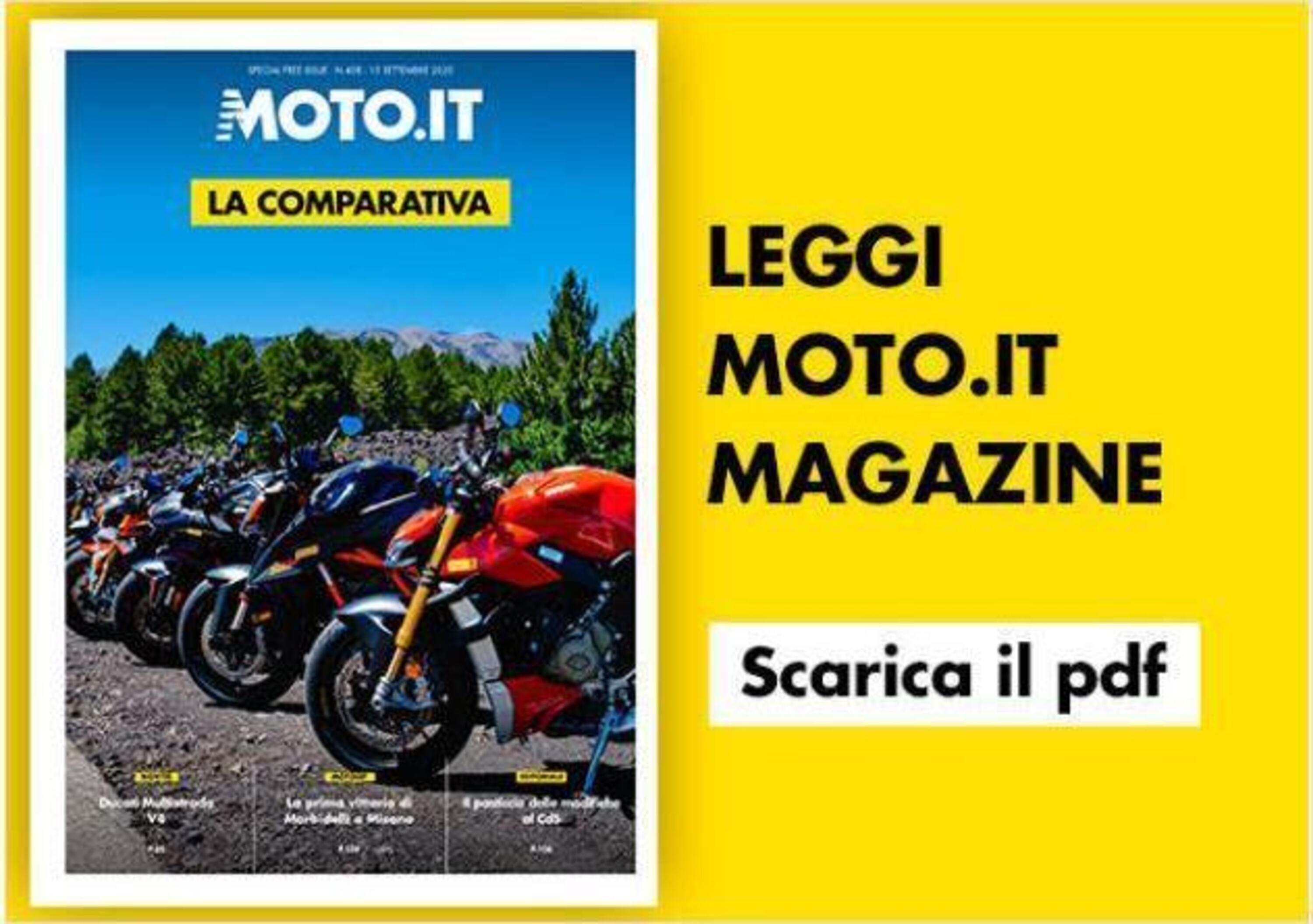 Magazine n&deg; 438: scarica e leggi il meglio di Moto.it