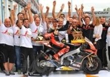 Max Biaggi e Aprilia campioni del mondo Superbike 2012!