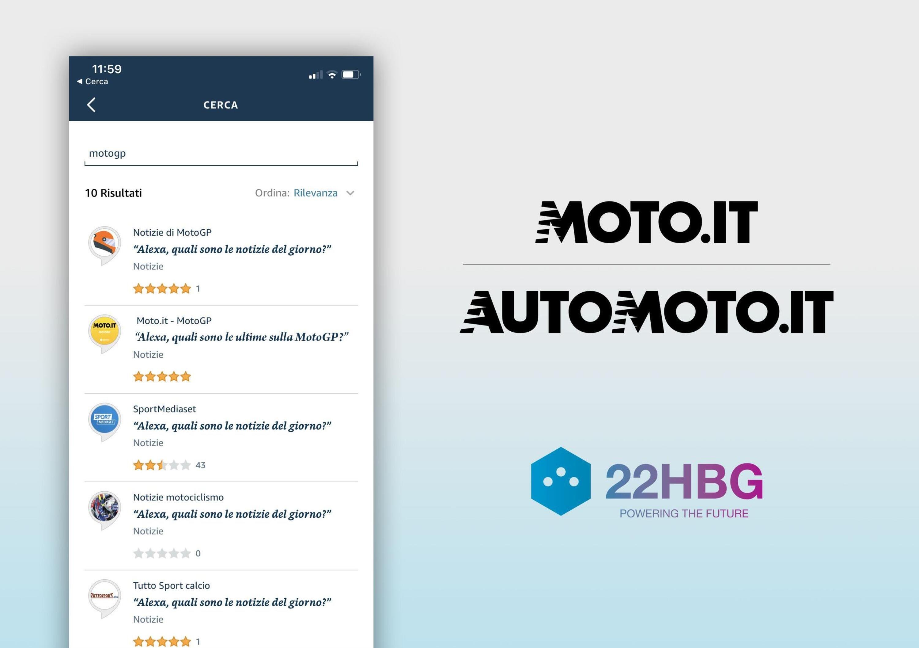 Moto.it &egrave; su Amazon Alexa per le notizie e gli aggiornamenti sulla MotoGP