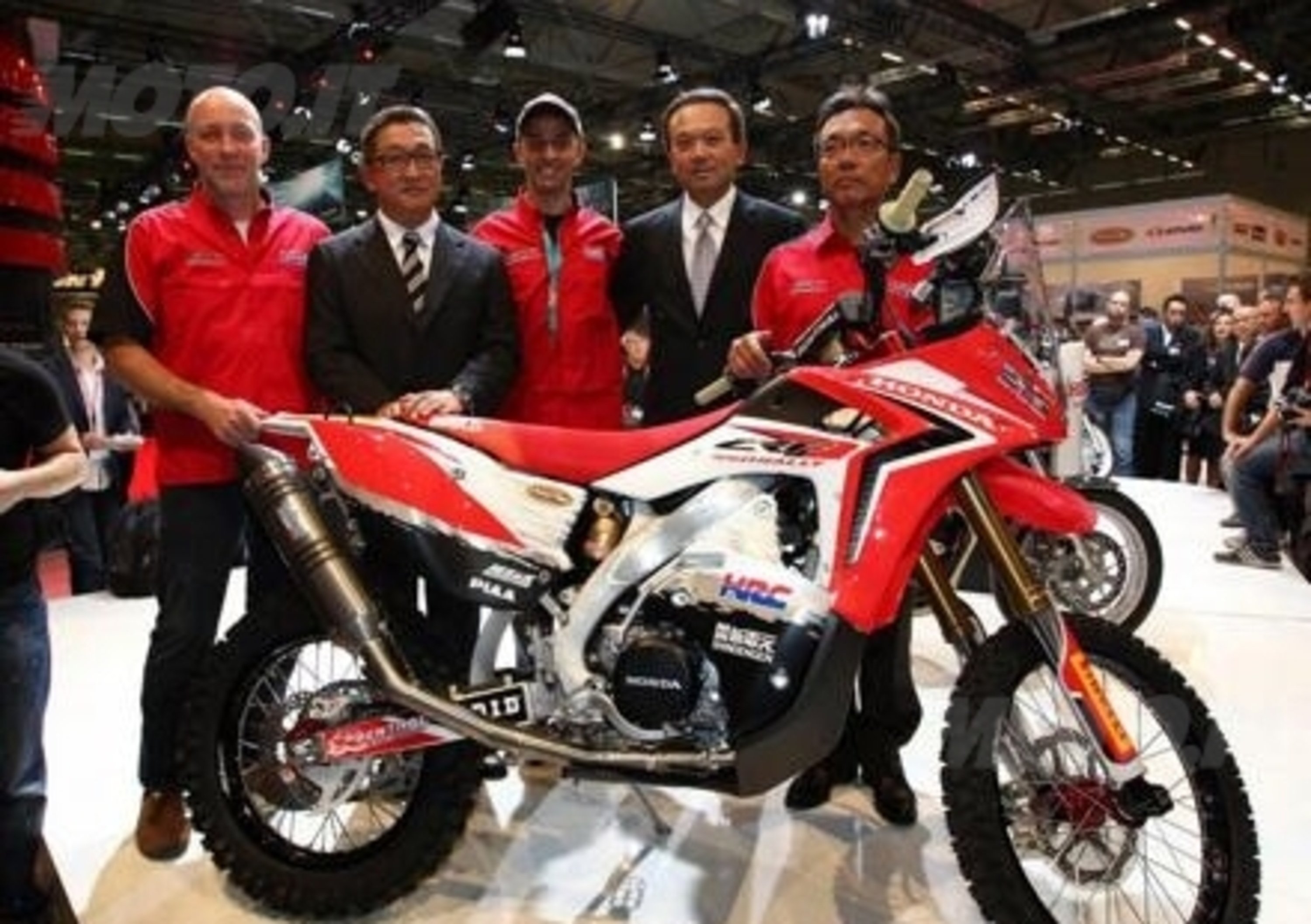 Dakar 2013: Honda rivela i piani di vittoria della CRF450 Rally