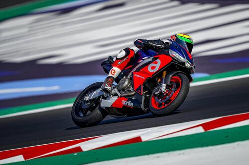 Aprilia RS 660, a Misano con i piloti della MotoGP (2)