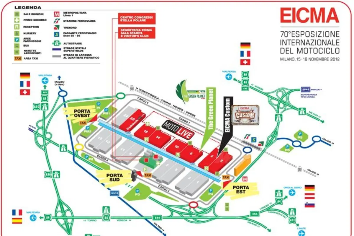 EICMA e Fiera Milano insieme fino al 2020. Nel 2012 previste 40 anteprime mondiali (4)