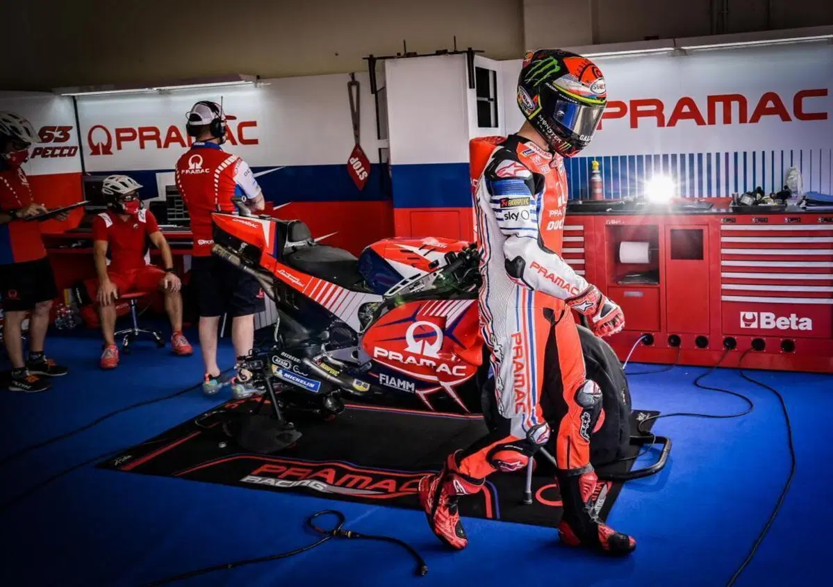 MotoGP 2020. Pecco Bagnaia: "Vado a braccetto con la sfiga"