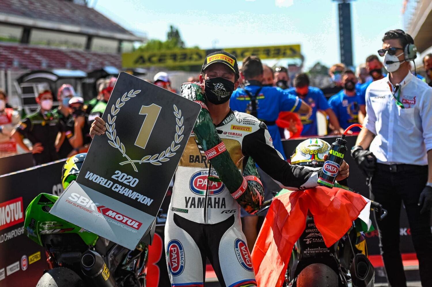 SBK. Andrea Locatelli è campione del mondo Supersport!