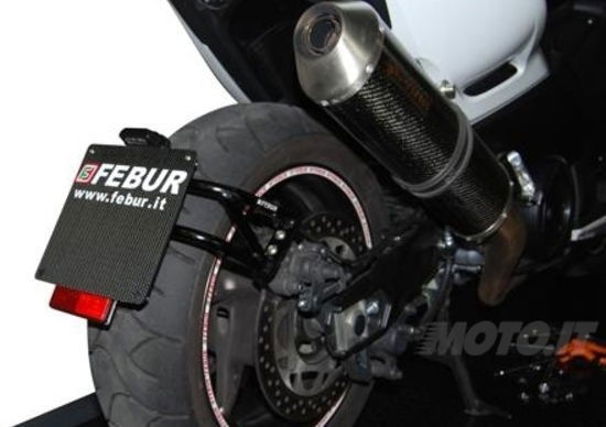 Nuovo portatarga Febur per Yamaha TMax 530