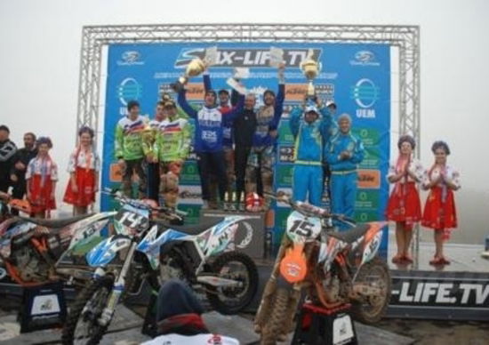 La Maglia Azzurra Campione d'Europa al Motocross delle Nazioni Europee 2012