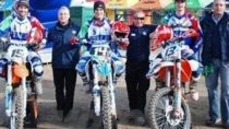 La Maglia Azzurra Campione d&#039;Europa al Motocross delle Nazioni Europee 2012
