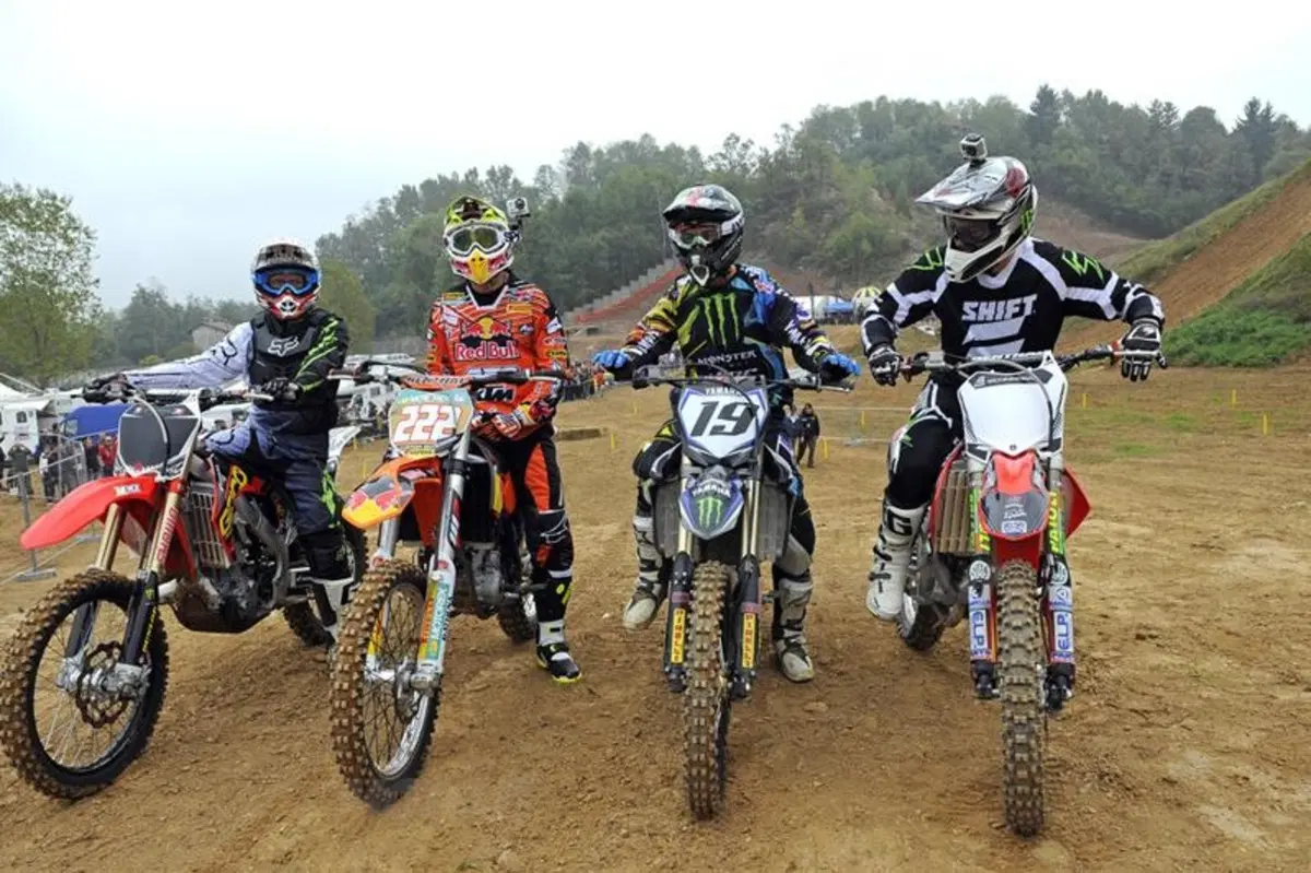 Cairoli inaugura la nuova pista di Maggiora