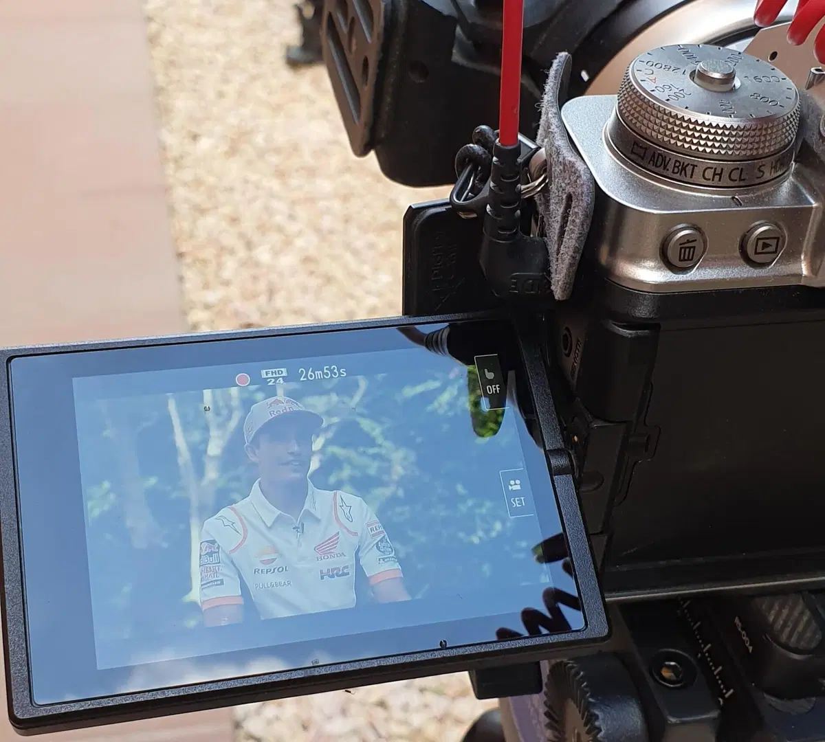 Marquez. Grandi novità in arrivo? Il backstage dell'intervista (3)