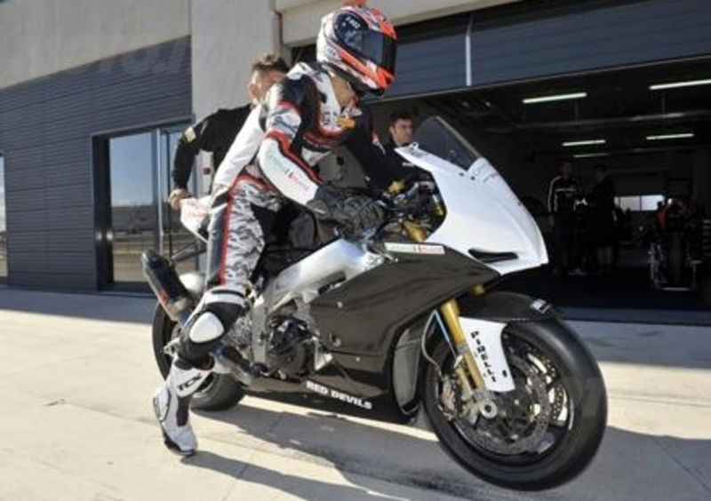 Seconda giornata di test SBK al Motorland Aragon