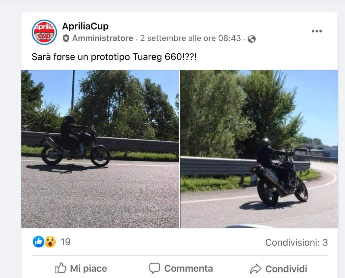 Aprilia Tuareg 660: eccola in azione! Sarà così? (3)