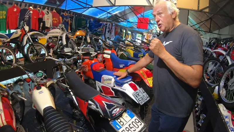 Moto da Enduro: l'incredibile collezione del campione Claudio Terruzzi