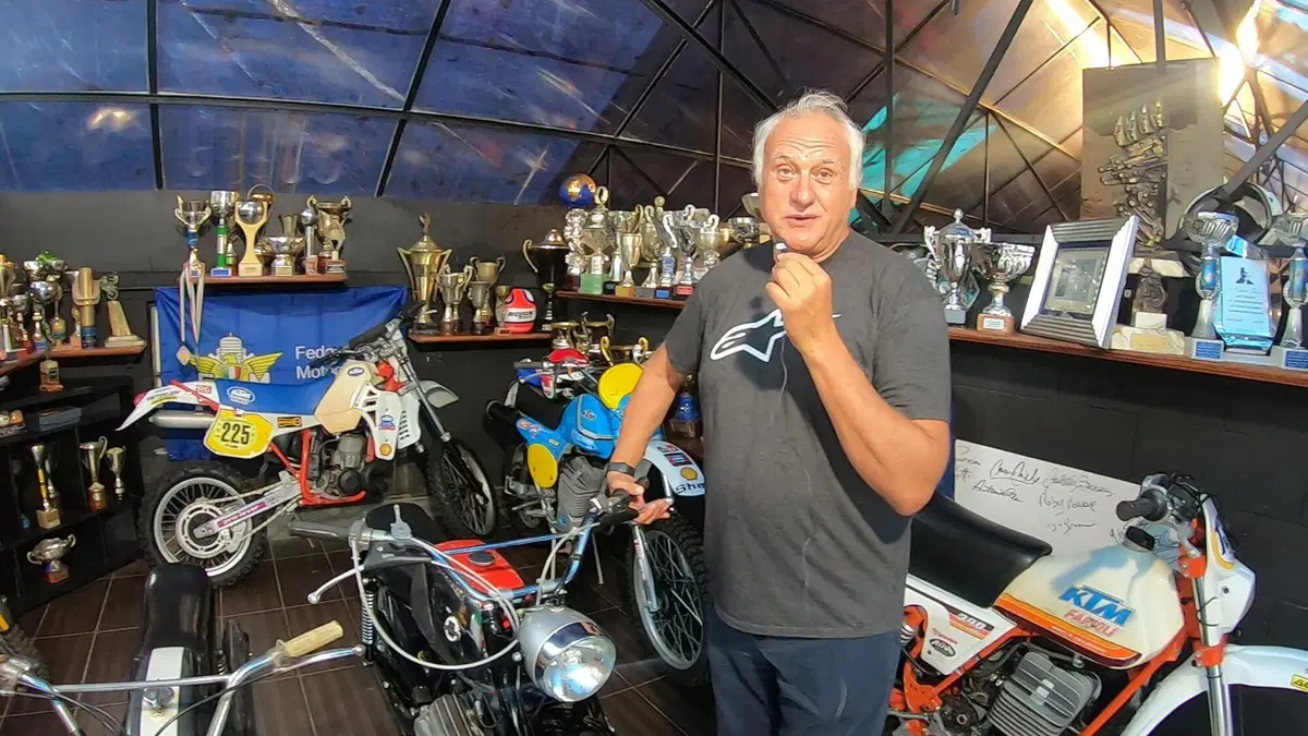 Moto da Enduro: l'incredibile collezione del campione Claudio Terruzzi (4)