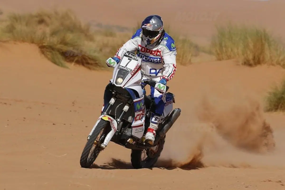 Gonçalves si aggiudica la 3ª tappa del Rally del Marocco. Incidente per Marc Coma (27)