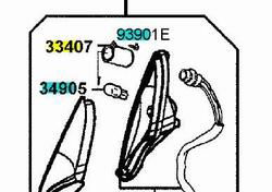 PLASTICA FRECCIA ANTERIORE DESTRO KYMCO GRAN DINK