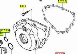 GUARNIZIONE CARTER STATORE KAWASAKI EN 500 1992