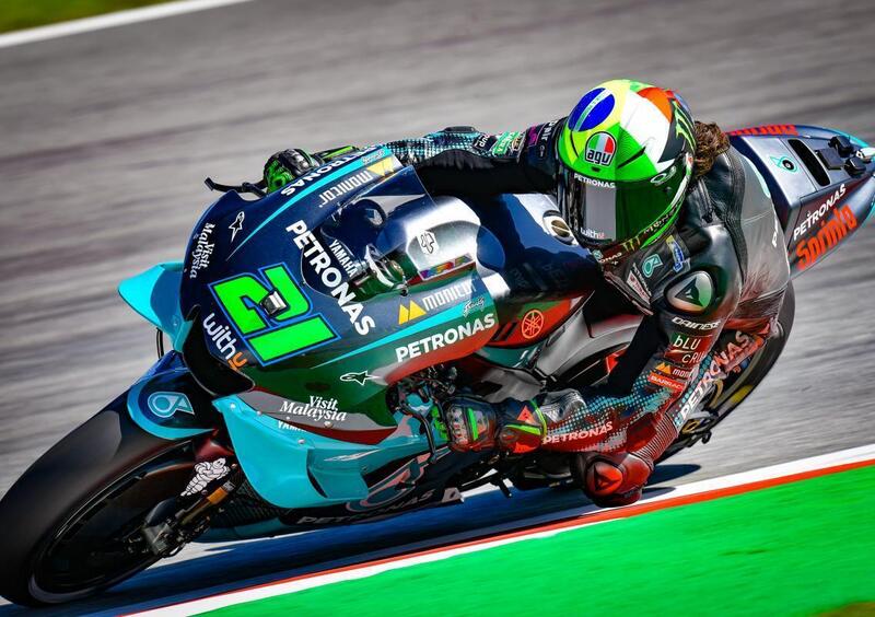 MotoGP. Morbidelli, Quartararo e Rossi, la prima fila del GP di Catalunya