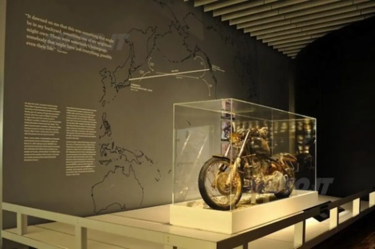 L'Harley-Davidson Night Train dello tsunami riposa in pace