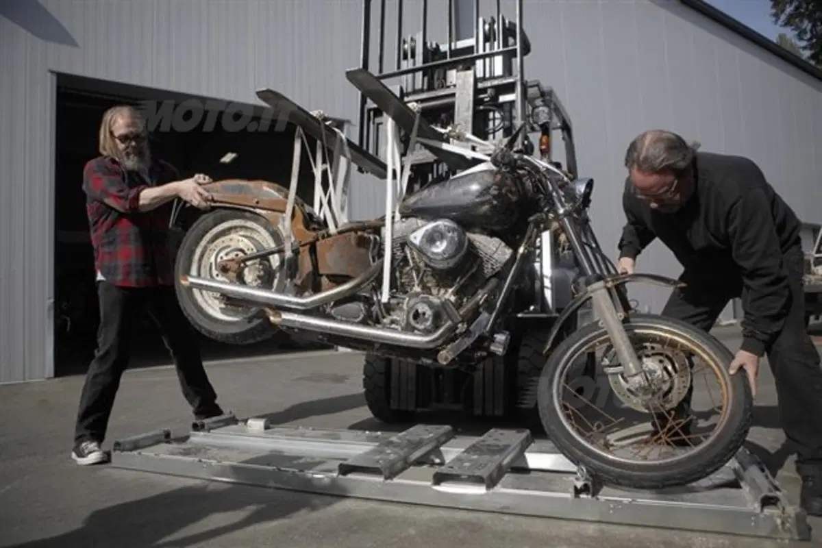 L'Harley-Davidson Night Train dello tsunami riposa in pace (7)