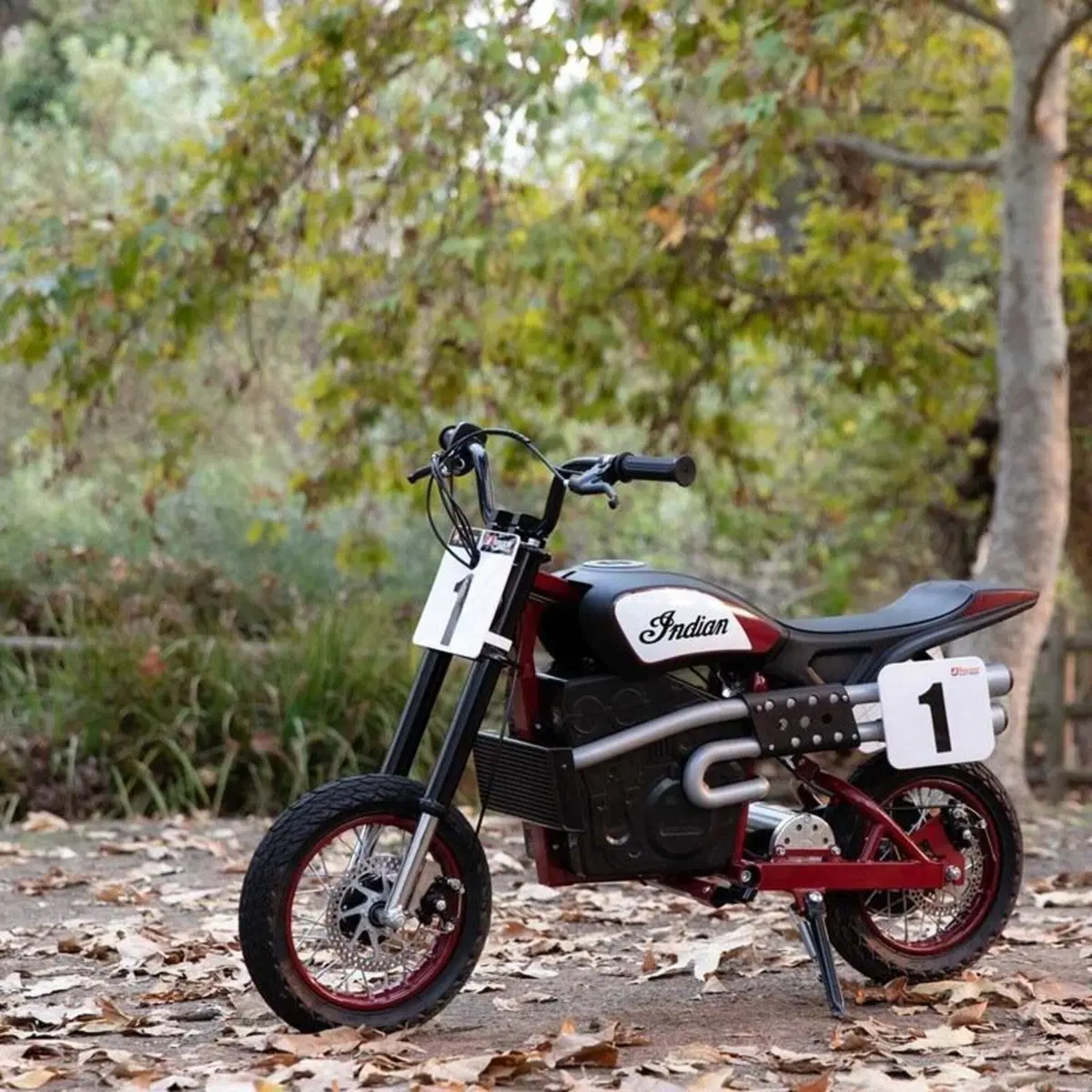 Indian eFTR Jr. Una mini-replica elettrica dell'FTR750  (11)