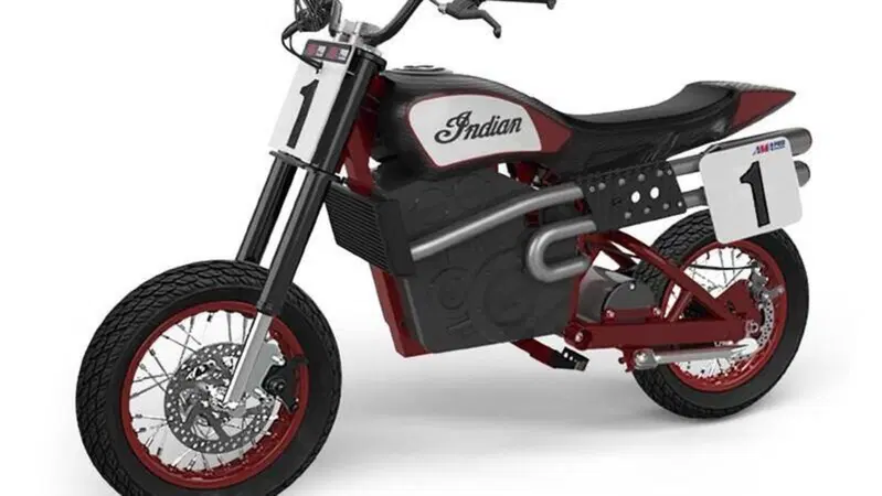 Indian eFTR Jr. Una mini-replica elettrica dell'FTR750 
