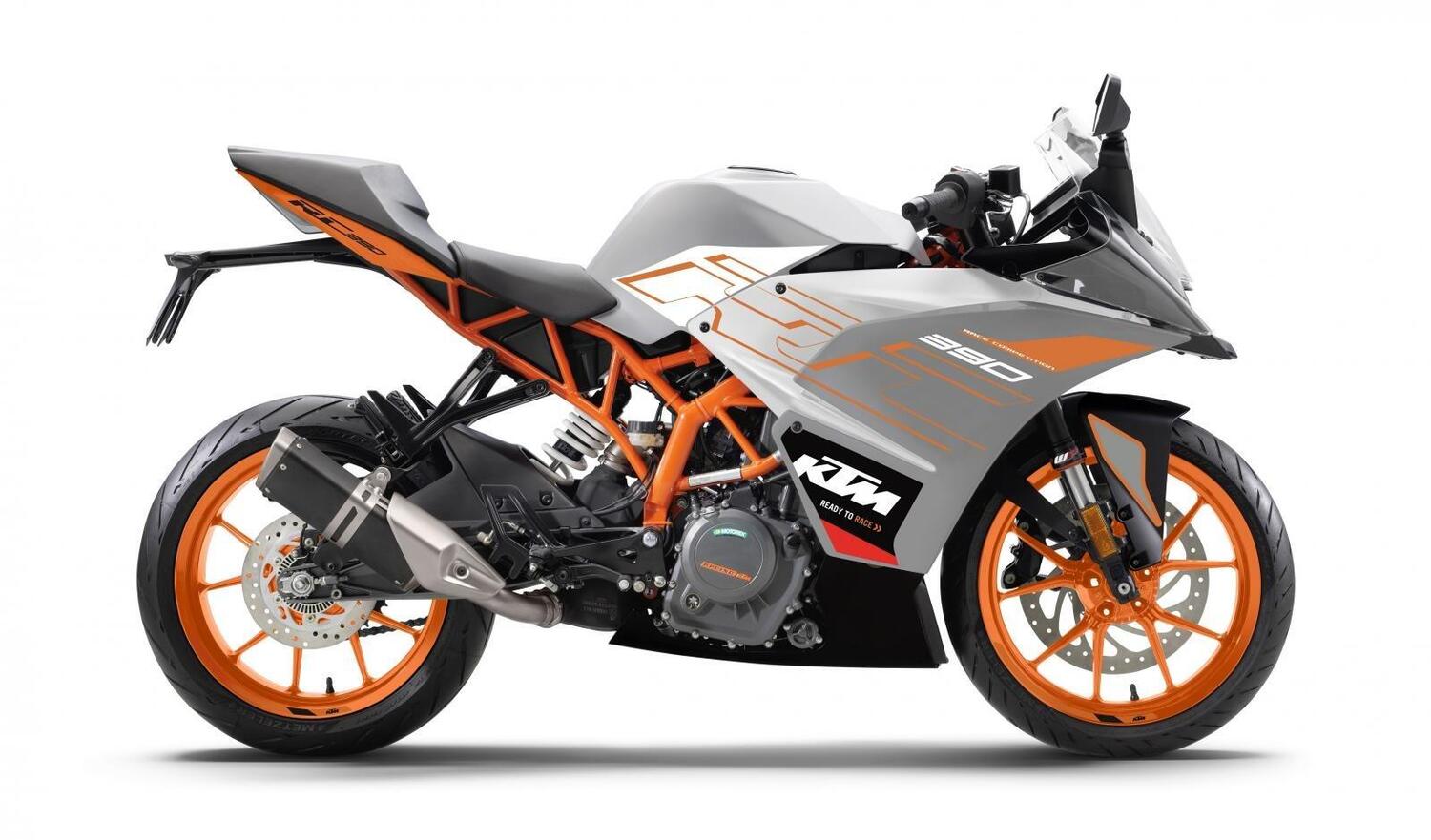 KTM RC390 e RC125. Nuove colorazioni