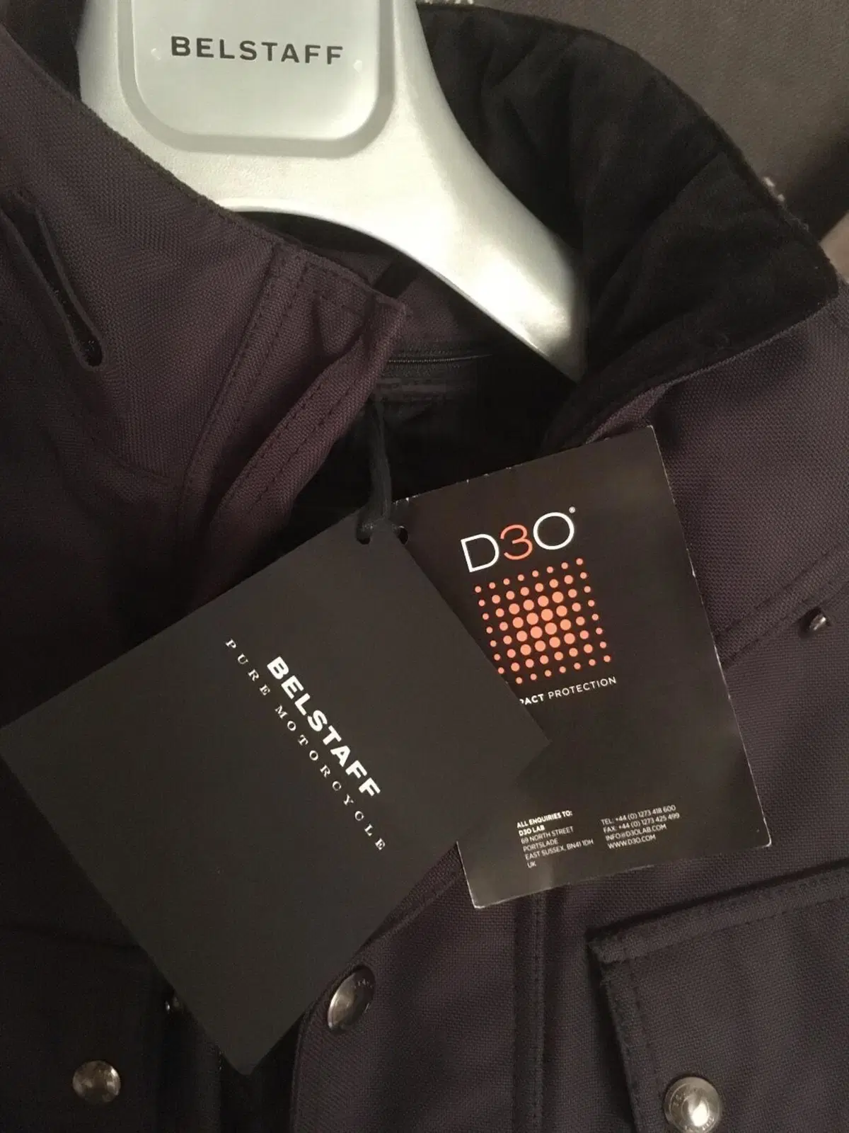 Belstaff Ballacraine Jacket NUOVA-Tag M Mai Usato (3)