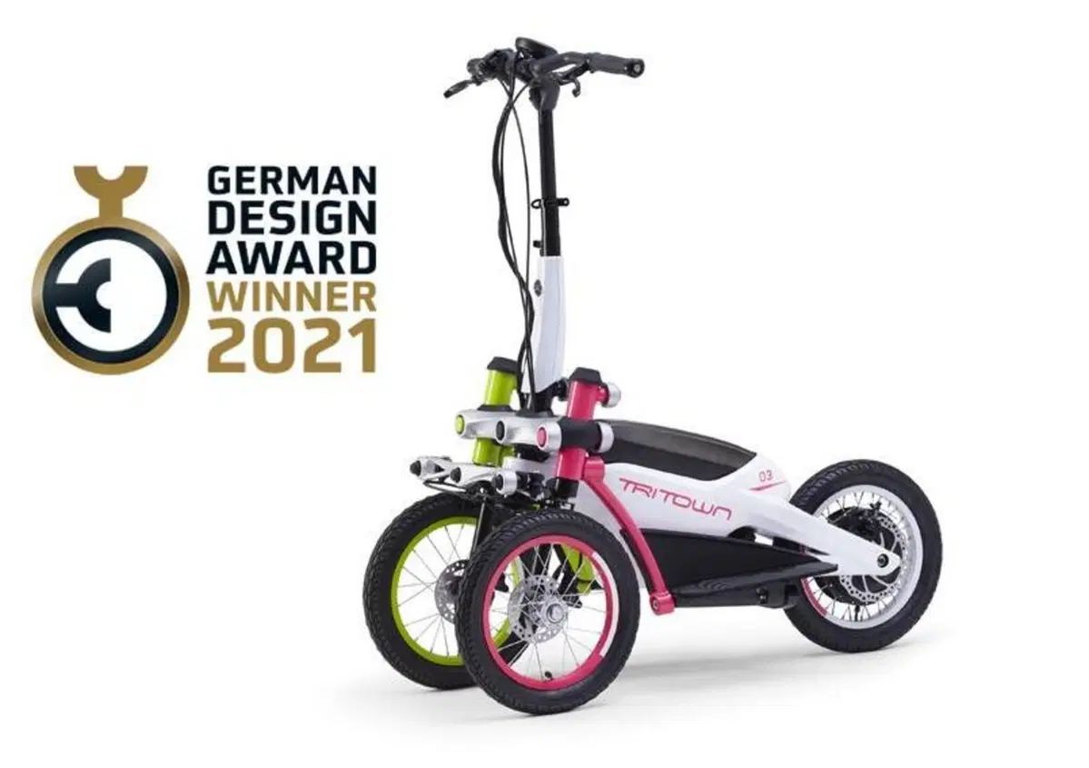 Yamaha Tritown vince il premio Excellent Product Design al "German Design Award 2021"