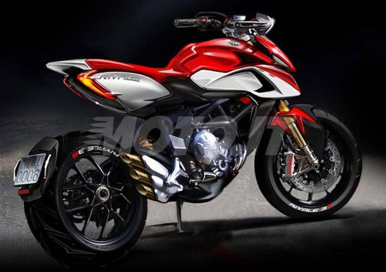 MV Agusta Rivale: il primo bozzetto. Debutta a EICMA!