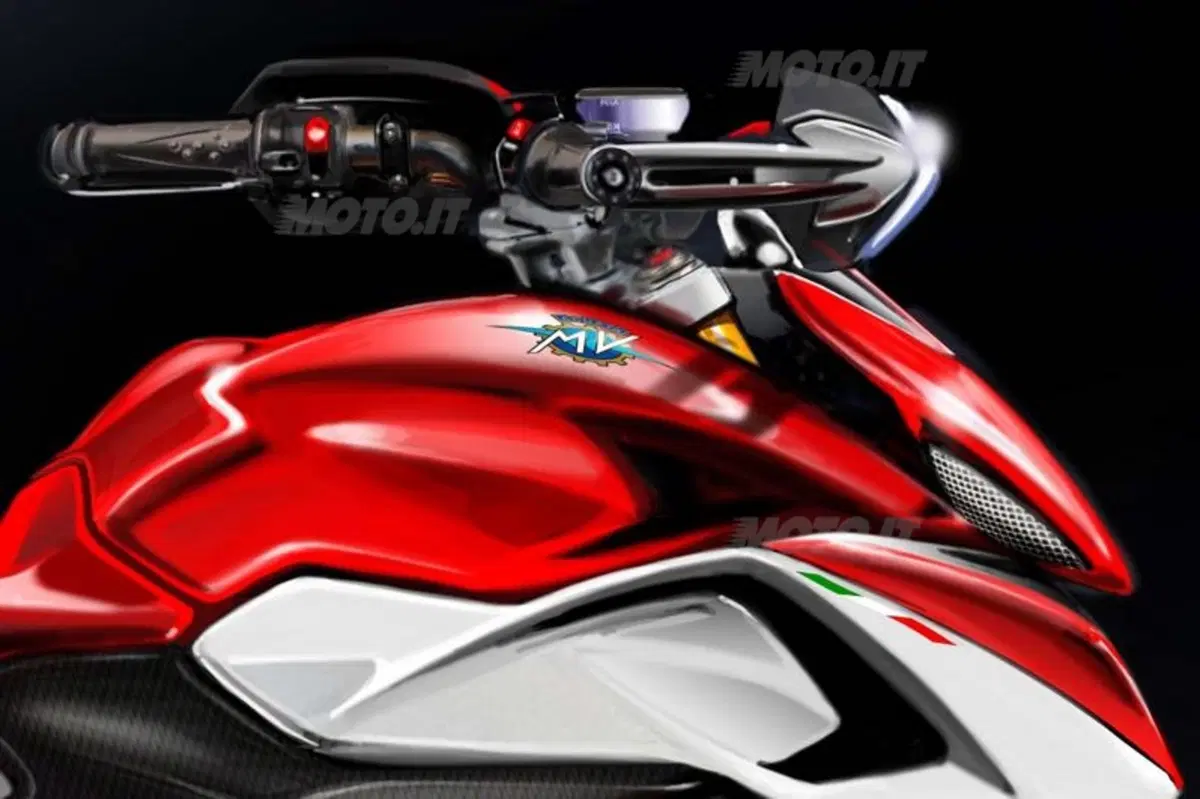 MV Agusta Rivale: il primo bozzetto. Debutta a EICMA! (2)