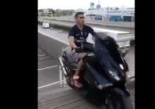 Scooter fun: come Toni Bou, ma col T-Max! [VIDEO VIRALI]