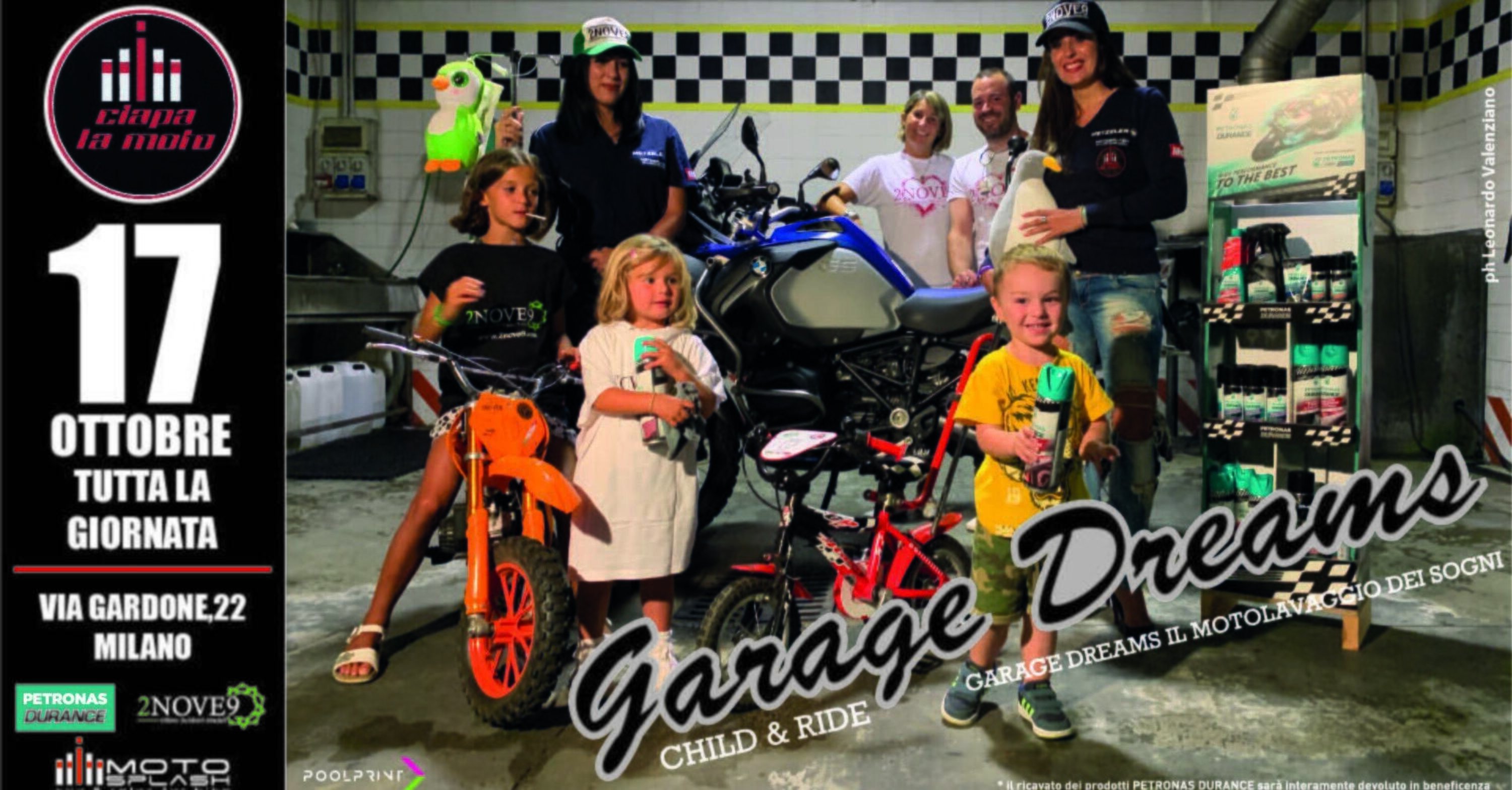 Garage Dreams: da Ciapa la Moto sabato 17 ottobre