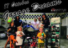 Garage Dreams: da Ciapa la Moto sabato 17 ottobre