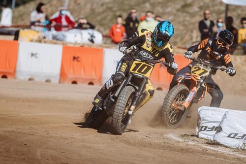 Cecchini e Zaeta vincono la prima del Mondiale Flat-Track (5)