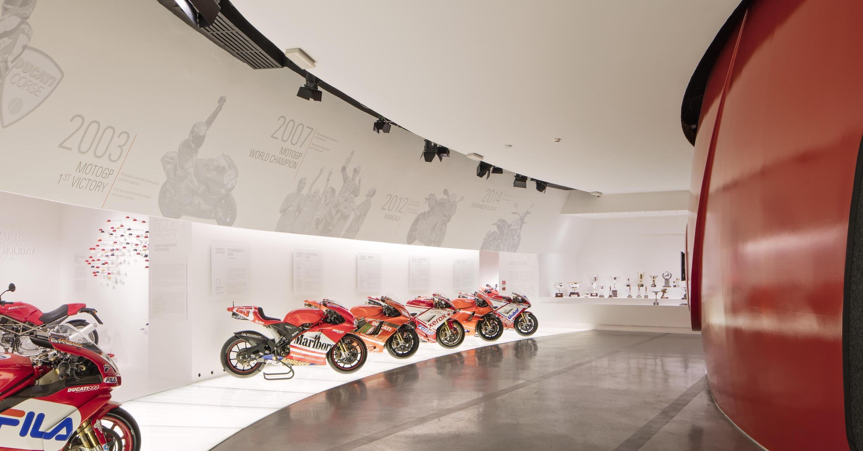 Il Museo Ducati riapre a tempo pieno
