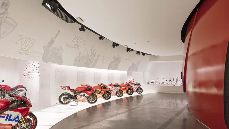 Il Museo Ducati riapre a tempo pieno