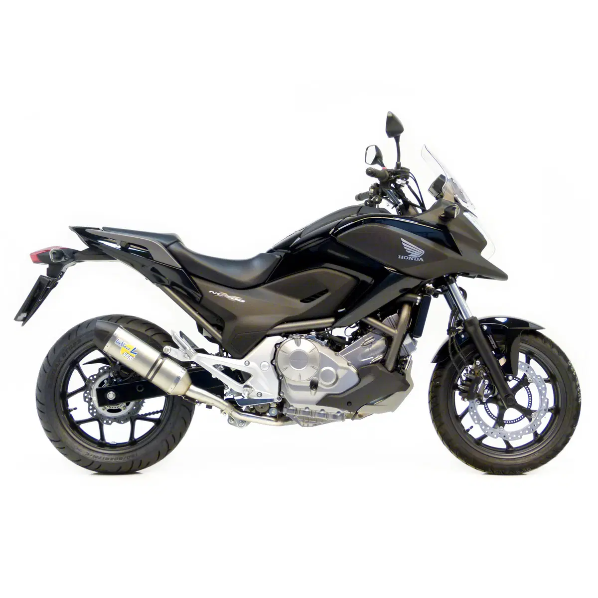 Terminale LeoVince Slip-on LV ONE Omologato Evo II per Honda NC 700X (2)