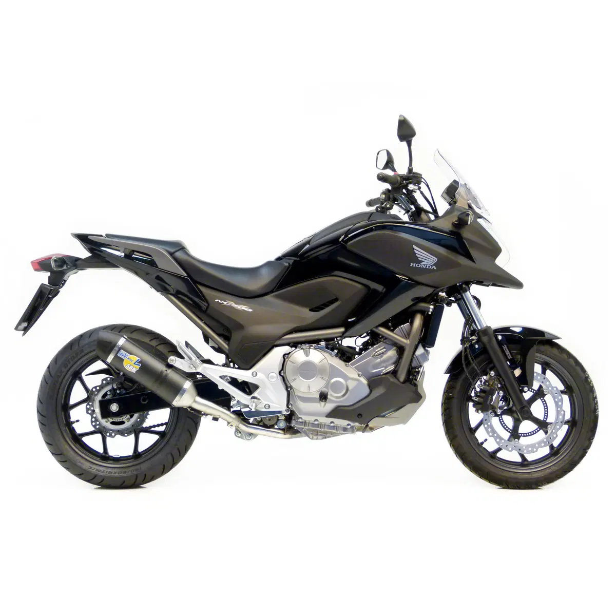 Terminale LeoVince Slip-on LV ONE Omologato Evo II per Honda NC 700X (3)
