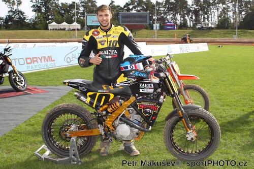 Cecchini e Zaeta vincono la prima del Mondiale Flat-Track (9)