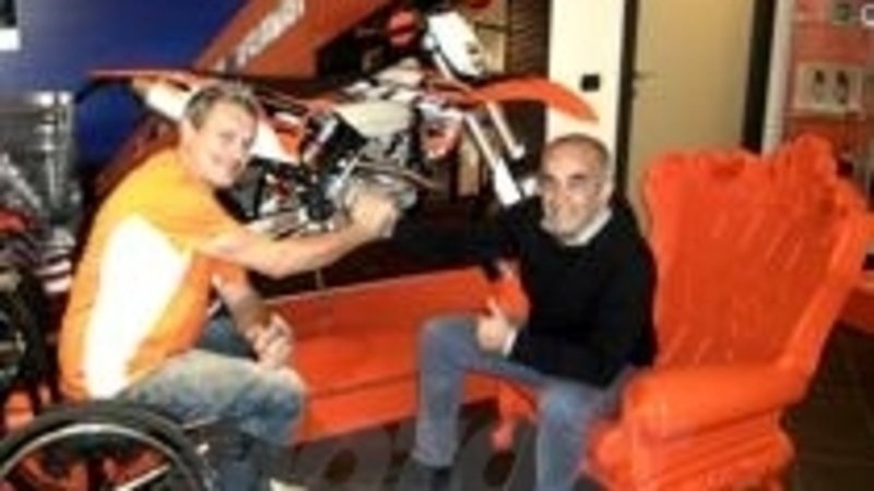 Nicola Dutto ha firmato il contratto con KTM Italia per il 2013