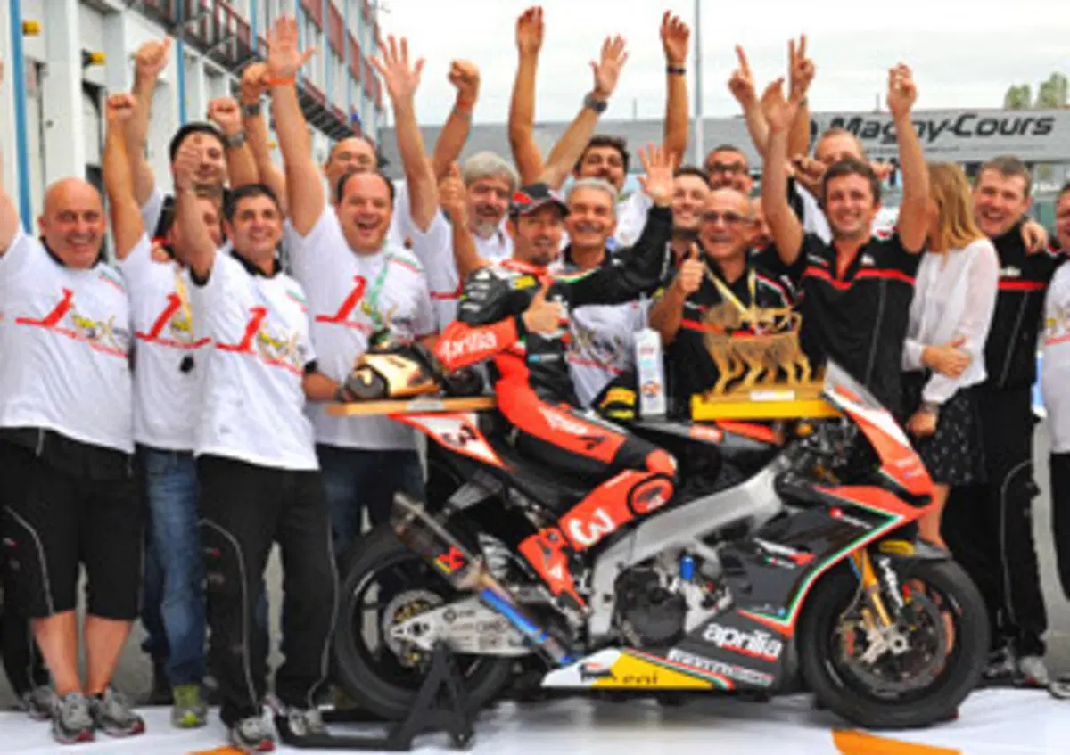 Aprilia e Piaggio: "Grazie Max"