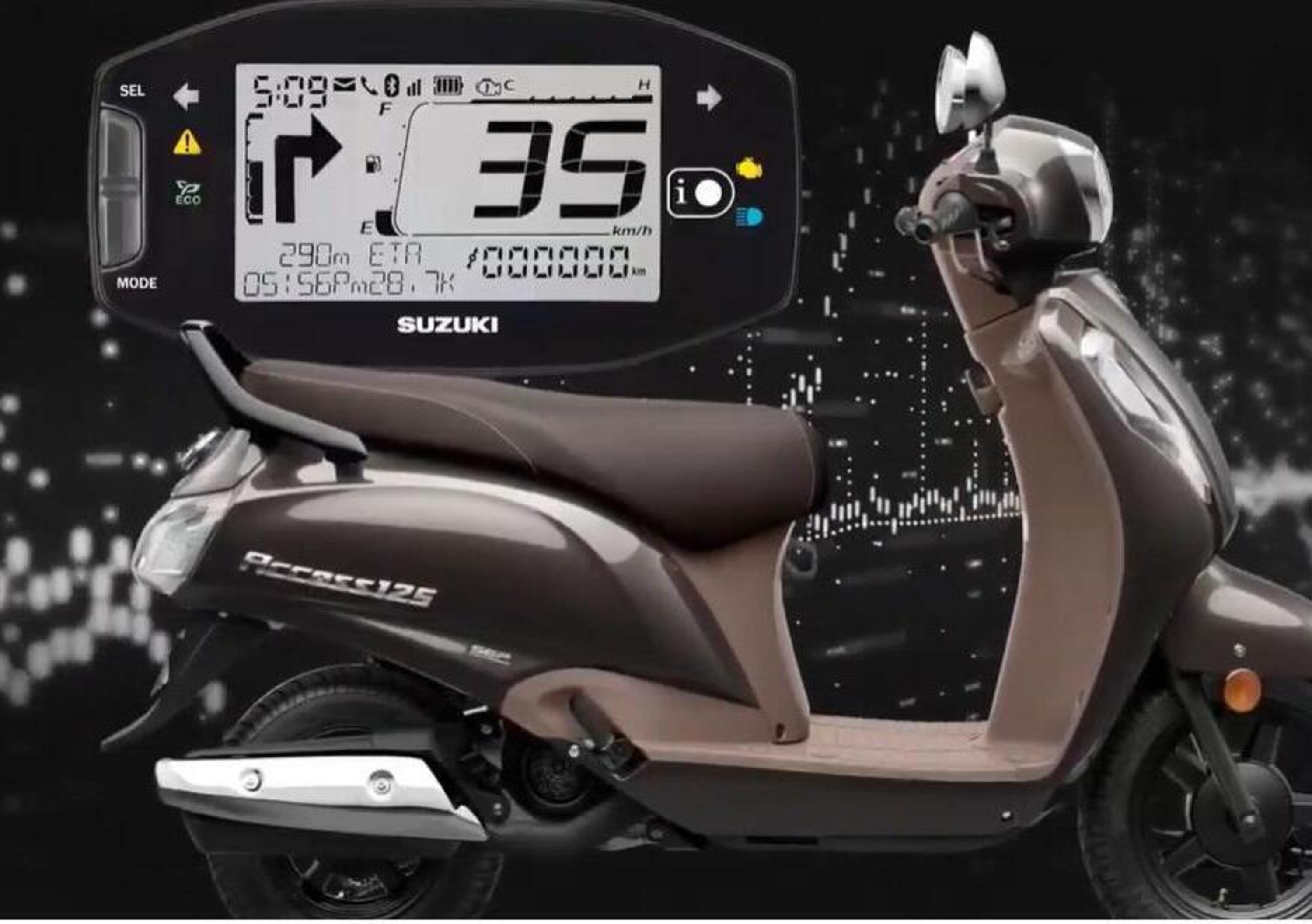 Suzuki presenta il nuovo Access 125 con connettivit&agrave;