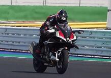 Bimota Tesi H2. Primi giri a Misano [VIDEO]