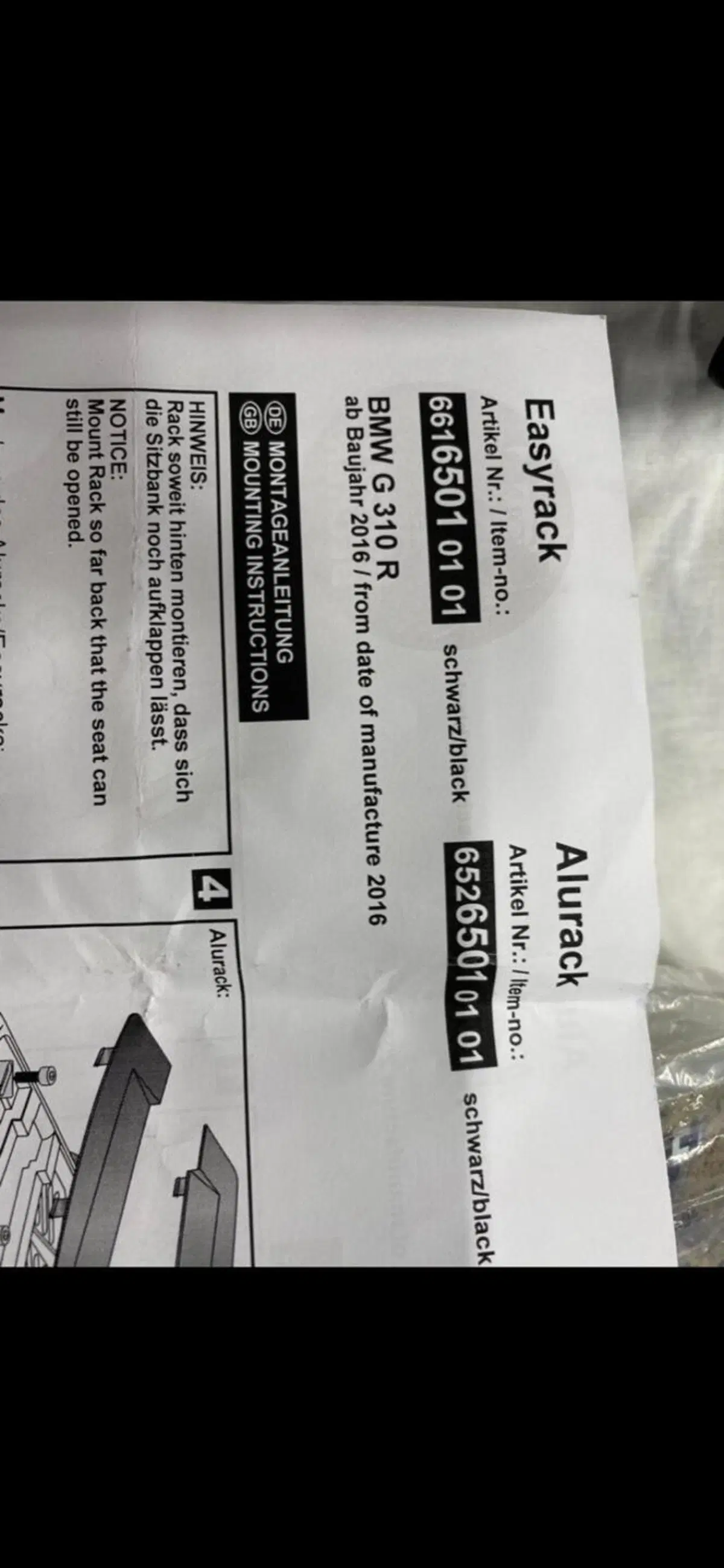 SUPPORTO BAULETTO BMW G 310 R Hepco & Becker GmbH (3)