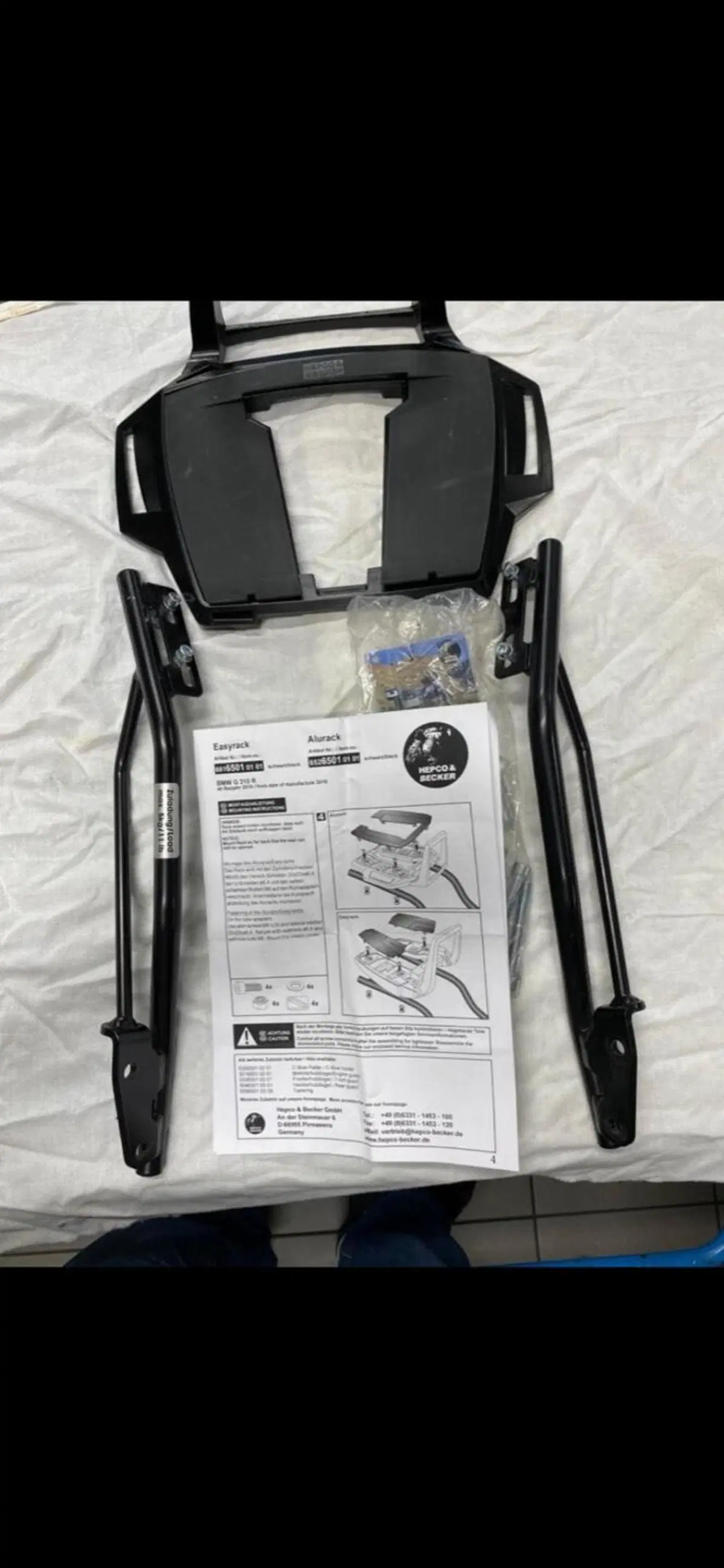 SUPPORTO BAULETTO BMW G 310 R Hepco & Becker GmbH